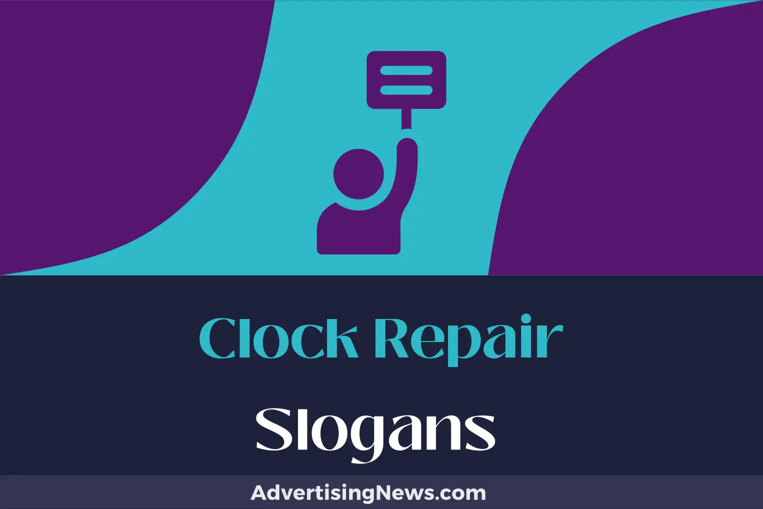 clock repair slogans