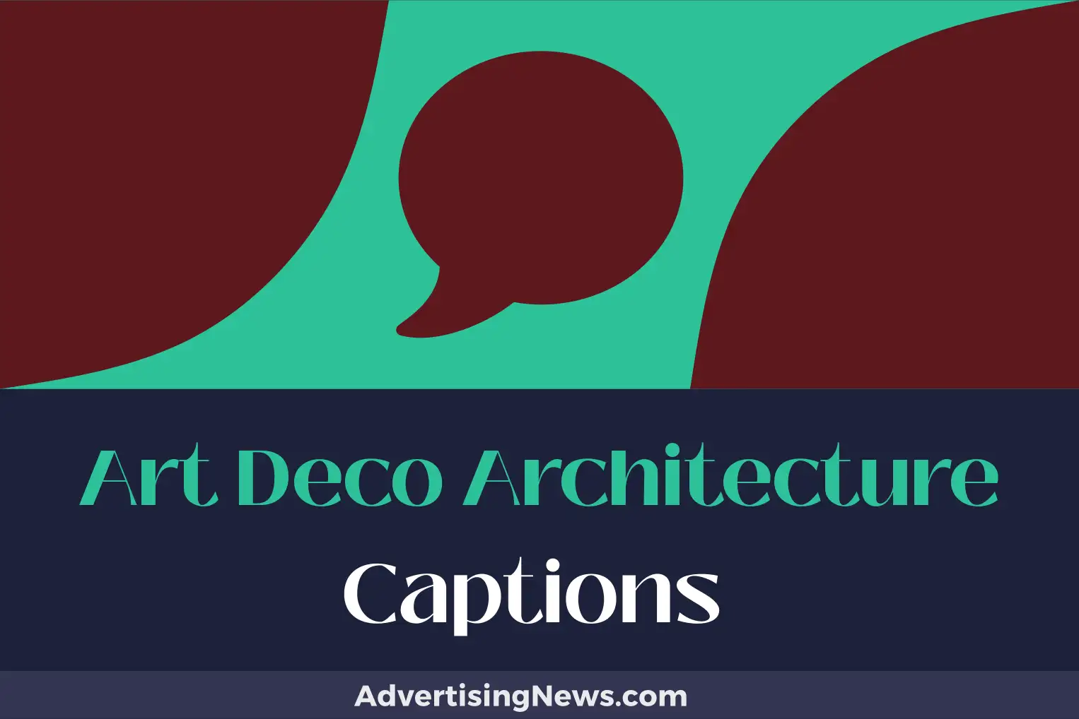 art deco architecture captions