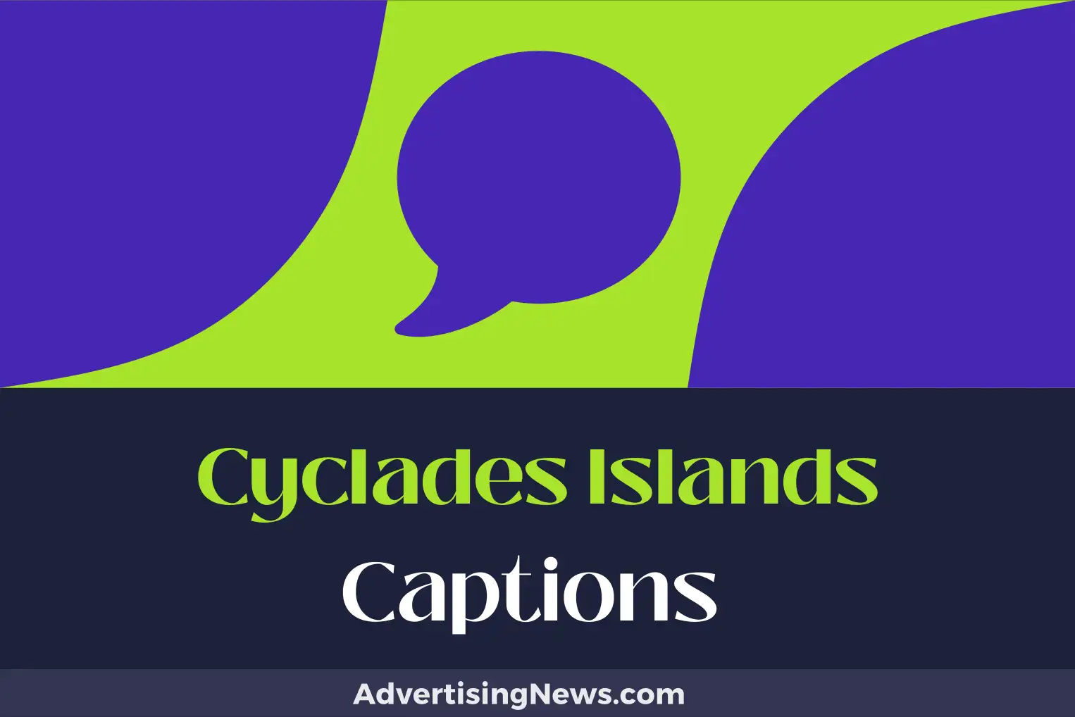 cyclades islands captions