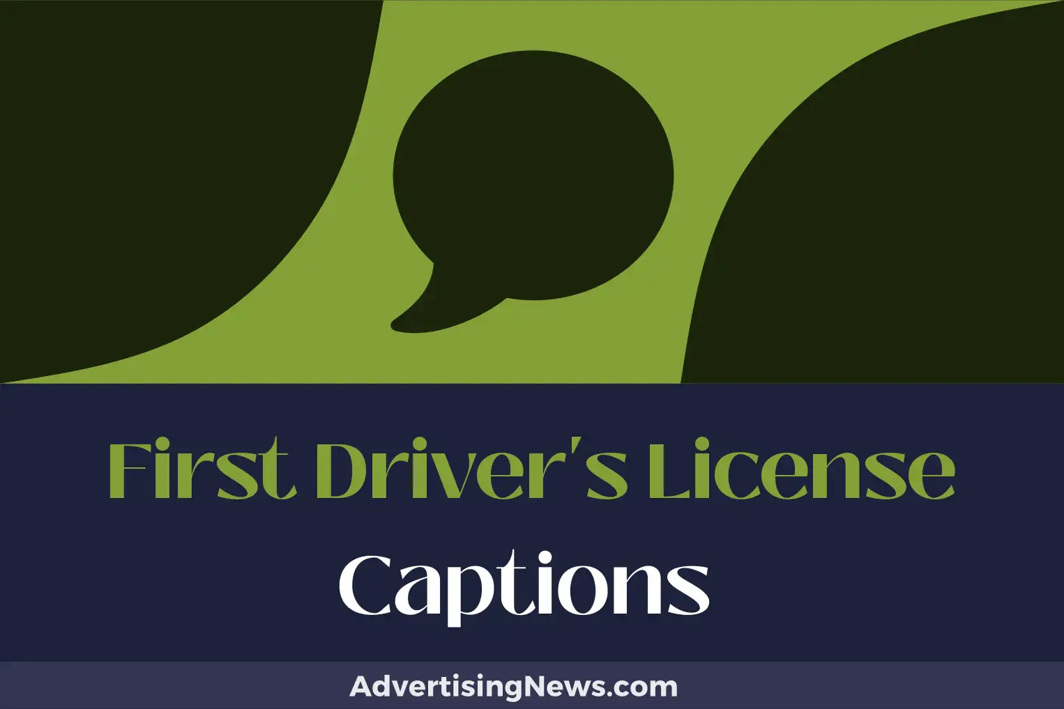 first drivers license captions