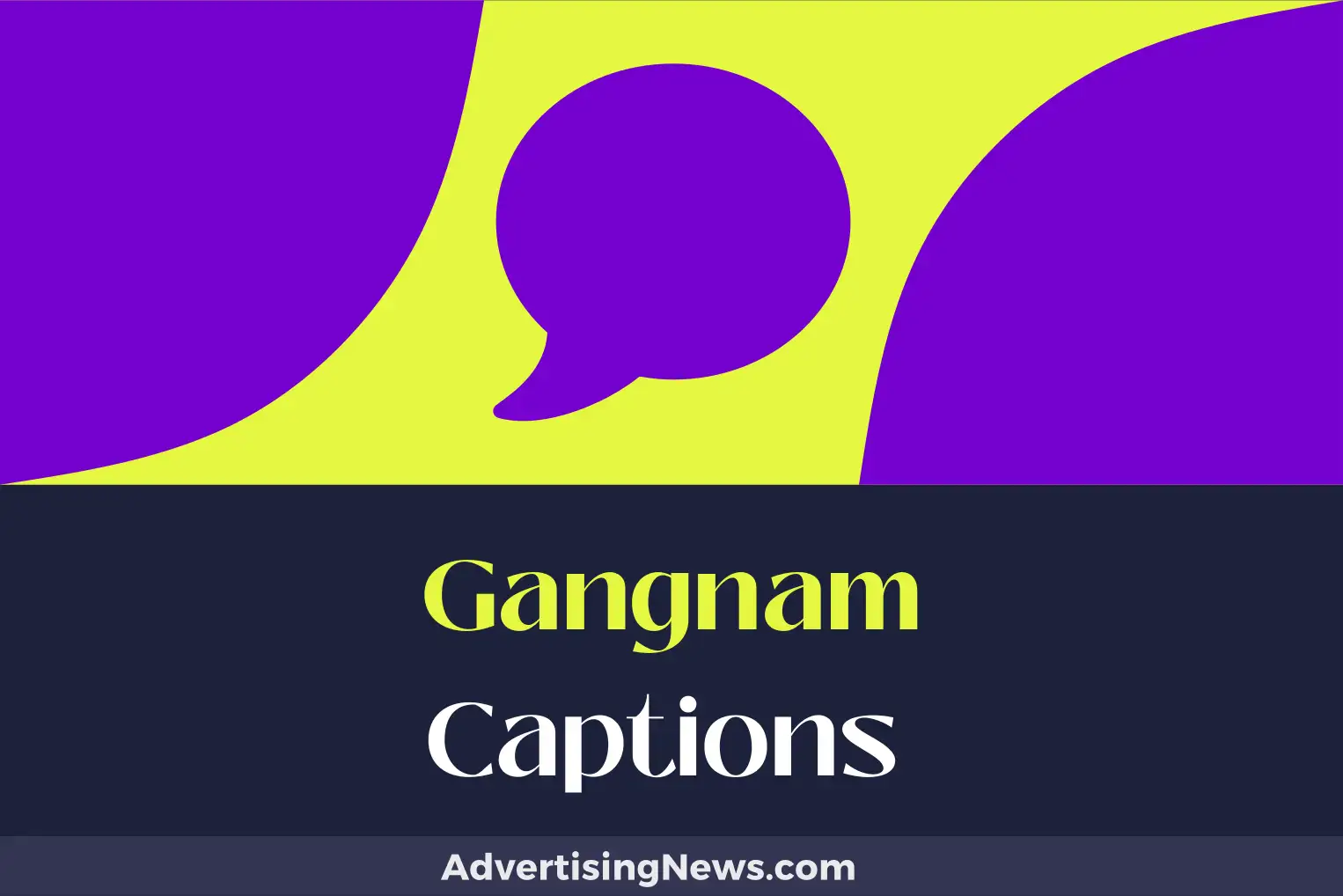 gangnam captions