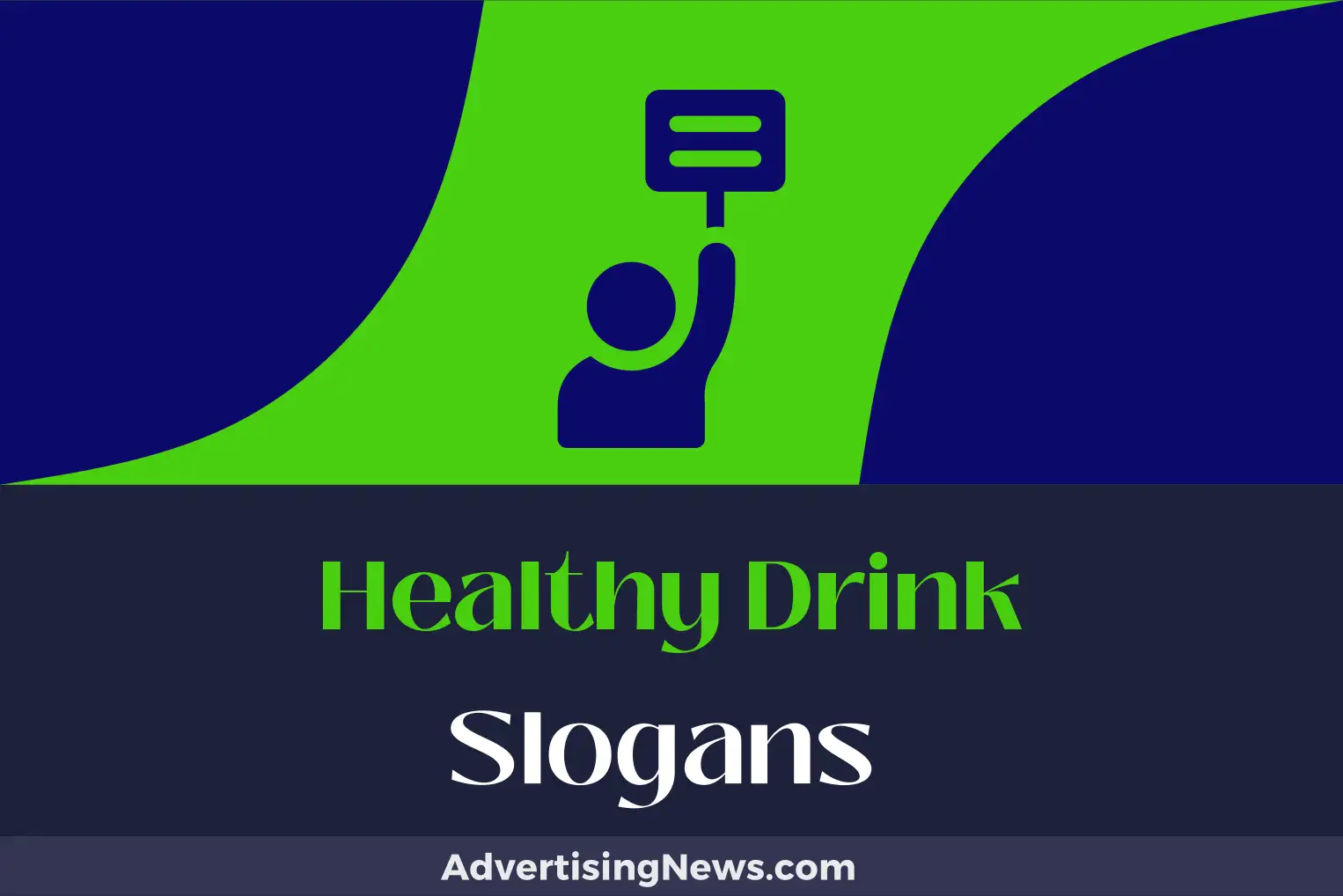 healthy drink slogans