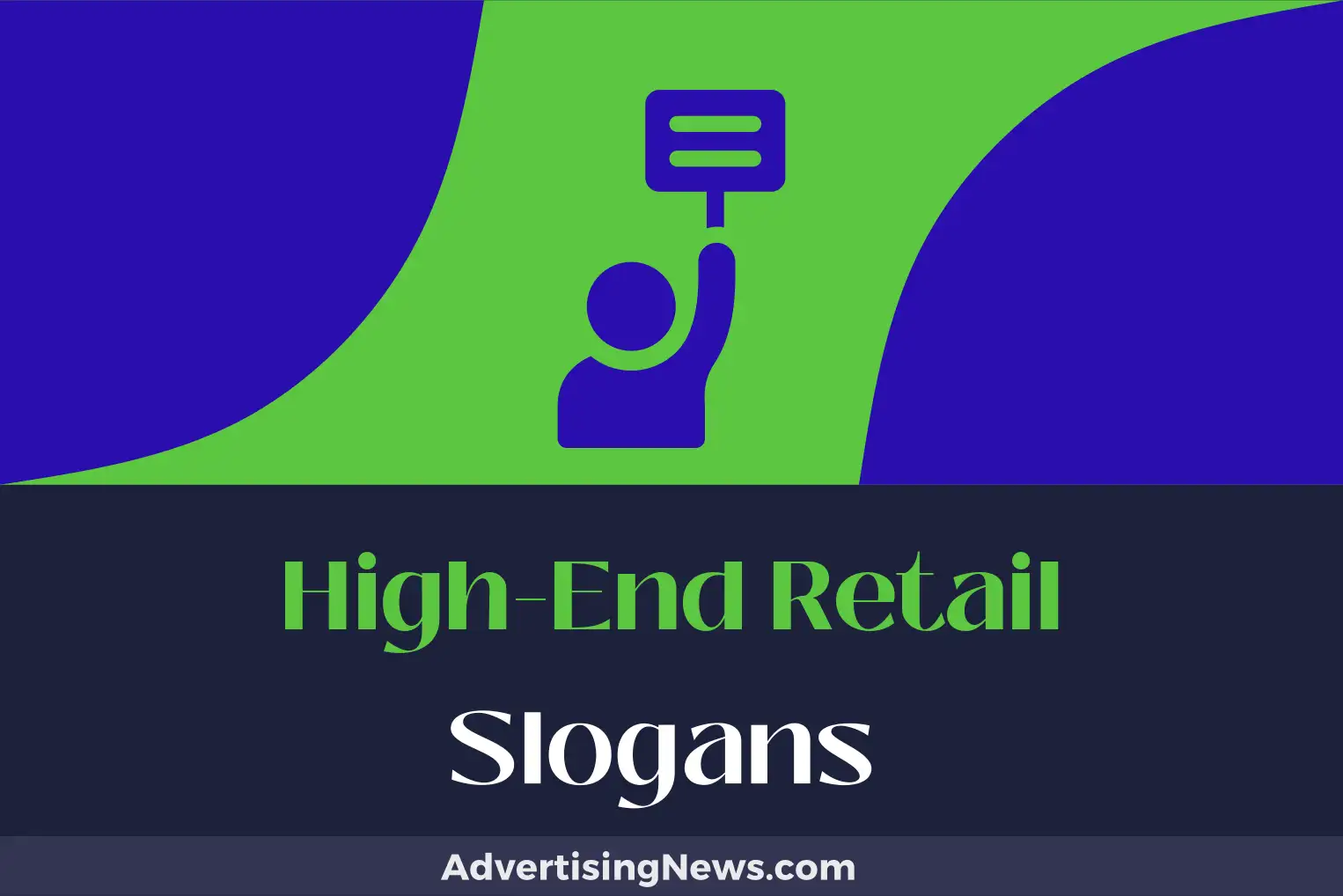high end retail slogans
