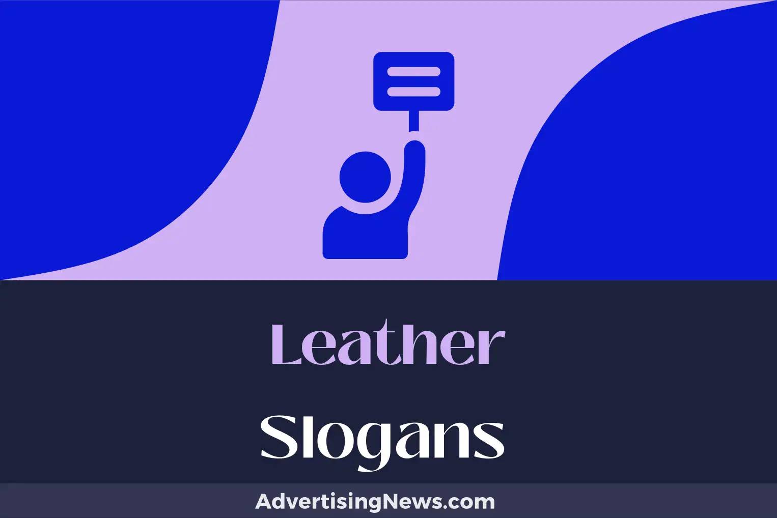 leather slogans