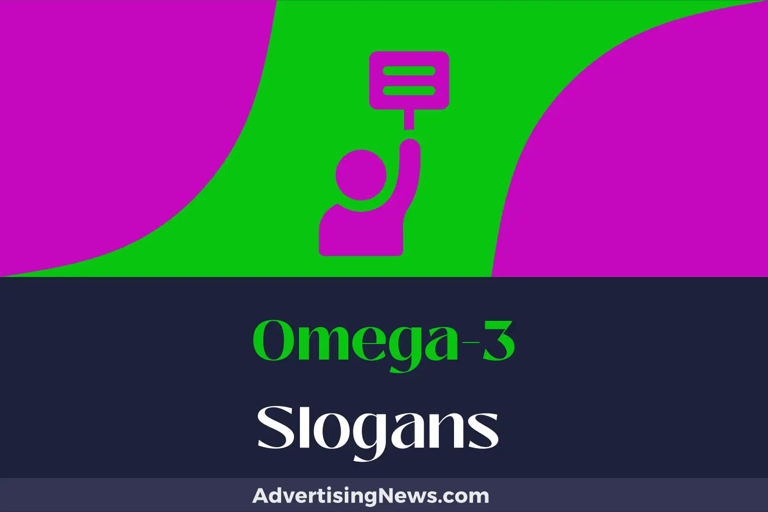omega 3 slogans