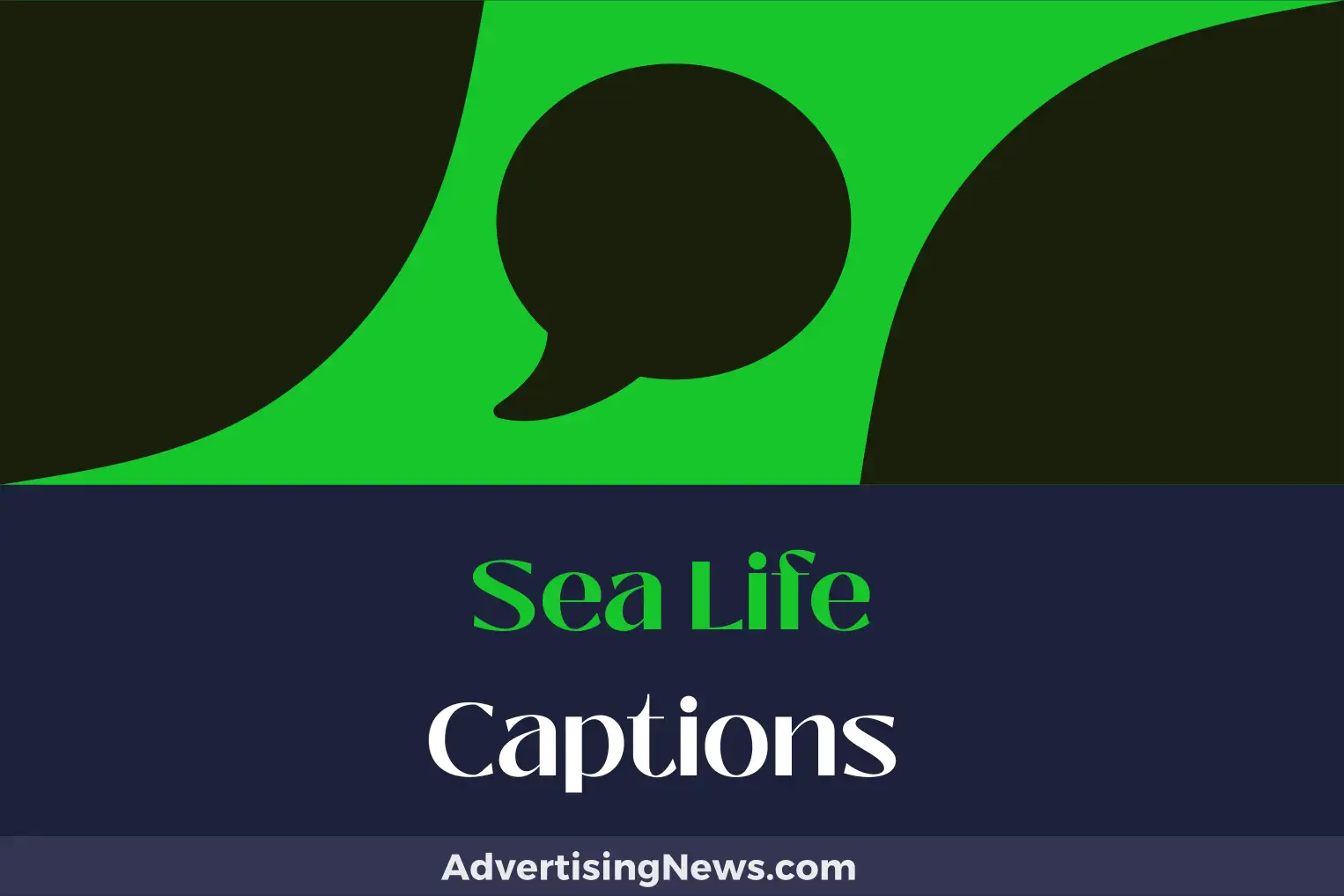 sea life captions