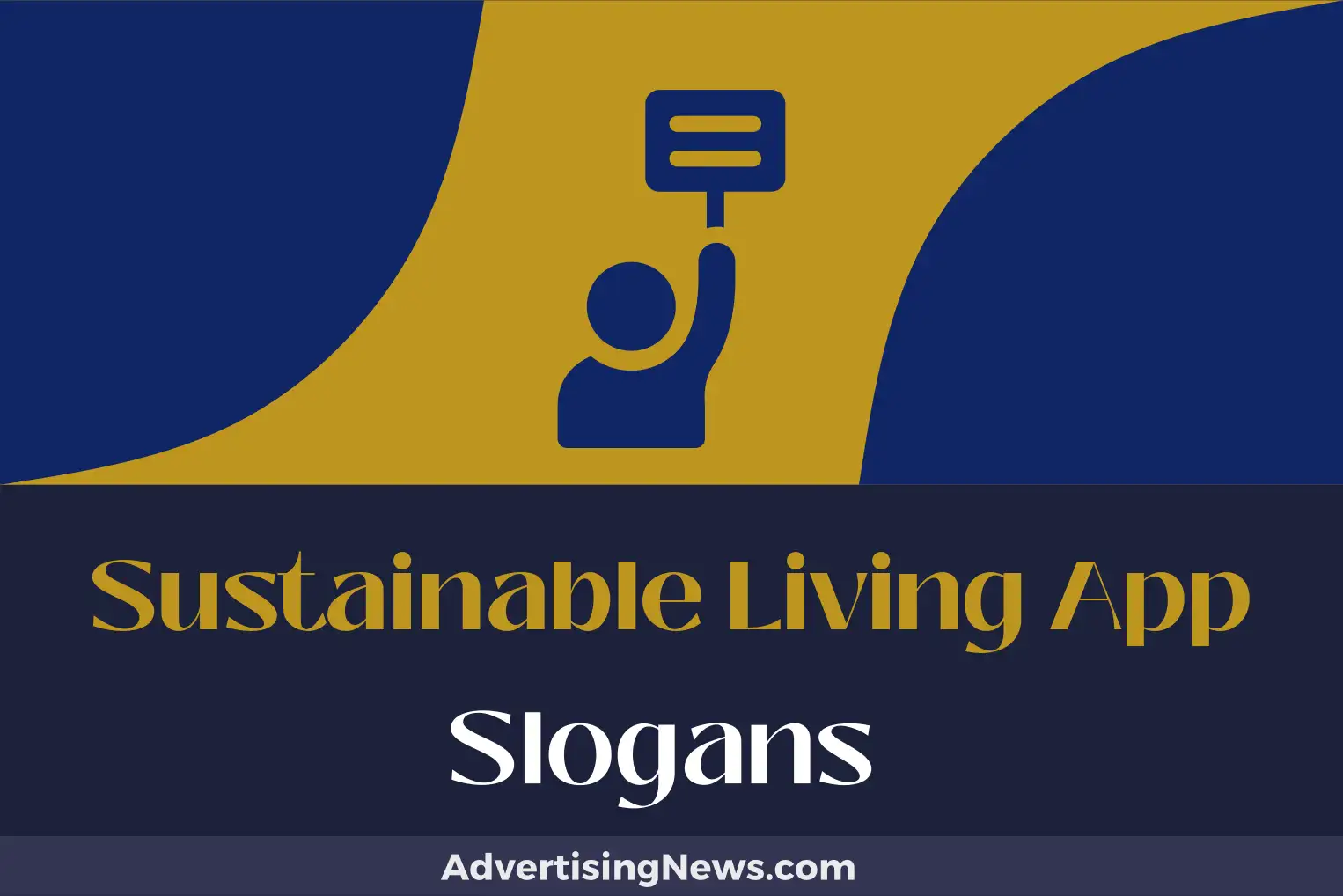 sustainable living app slogans
