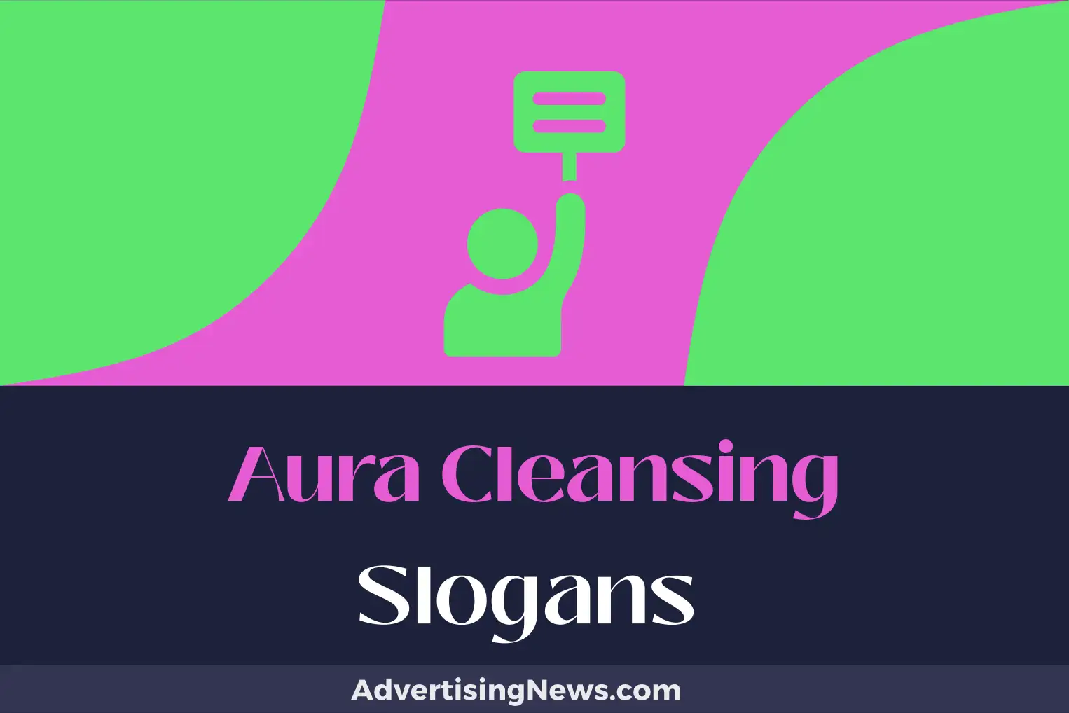 aura cleansing slogans