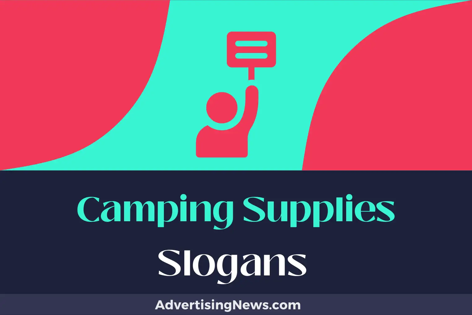 camping supplies slogans