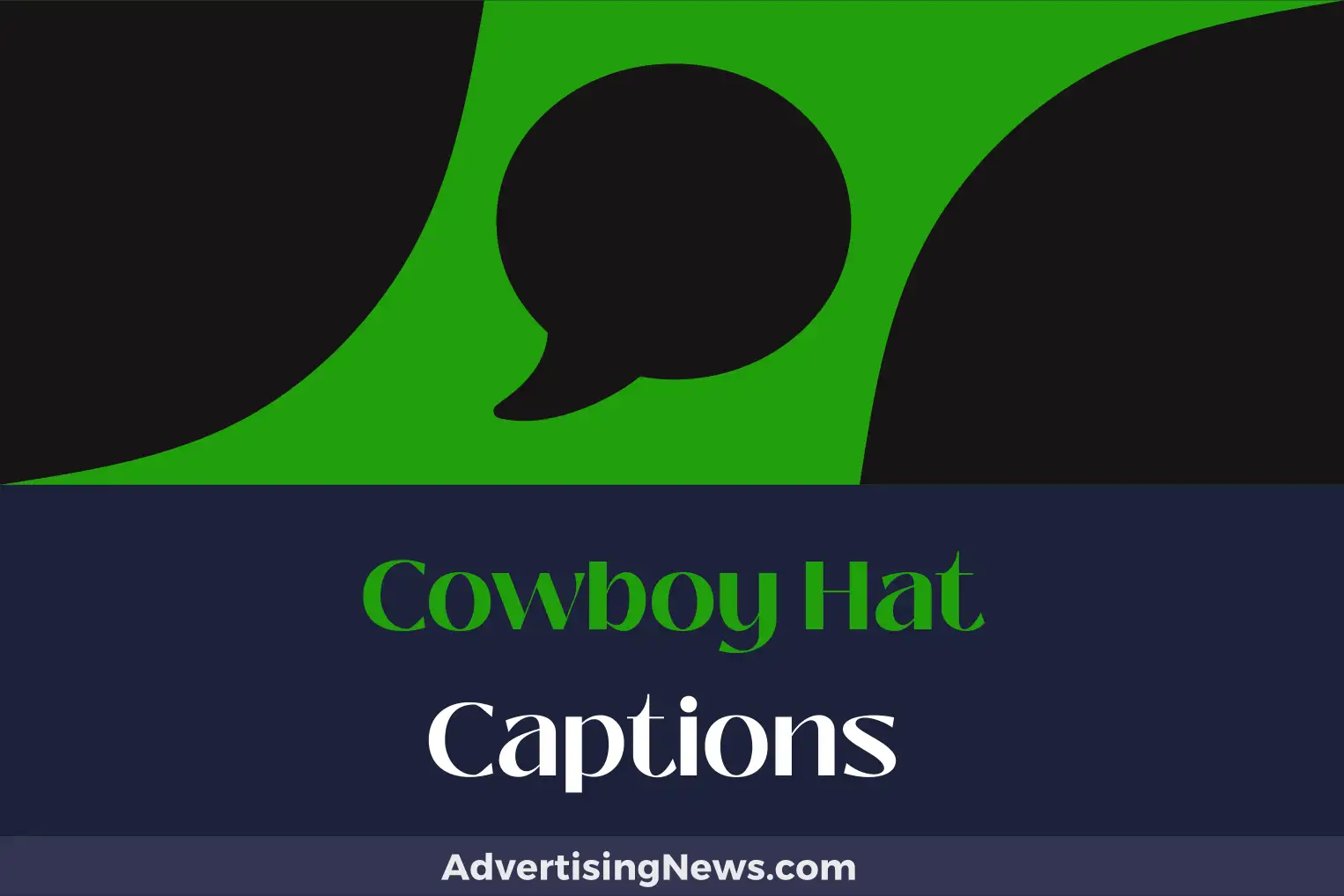 cowboy hat captions