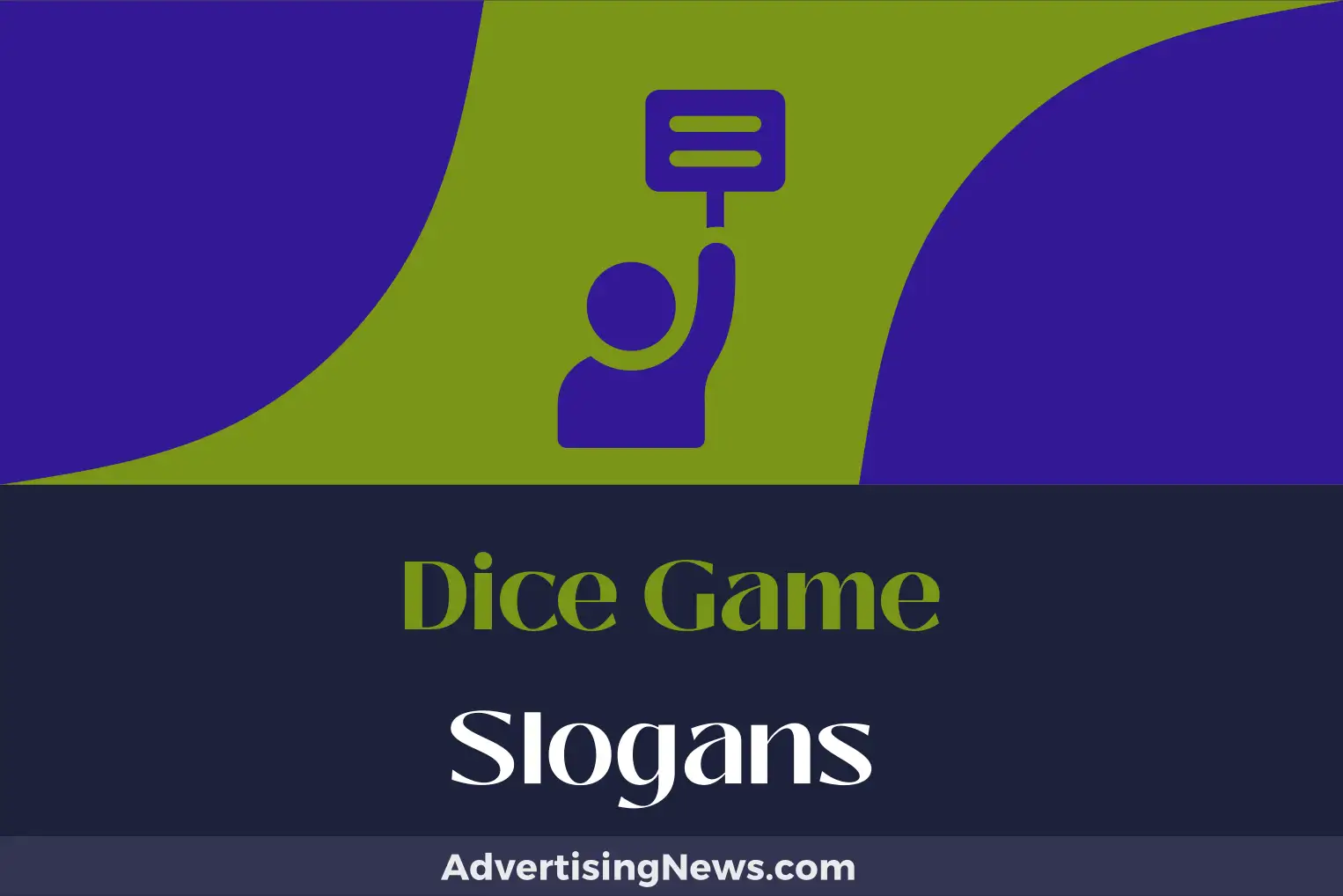 dice game slogans