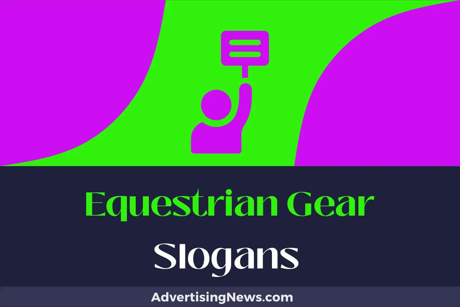 equestrian gear slogans