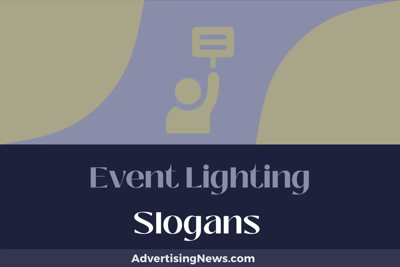 event lighting slogans