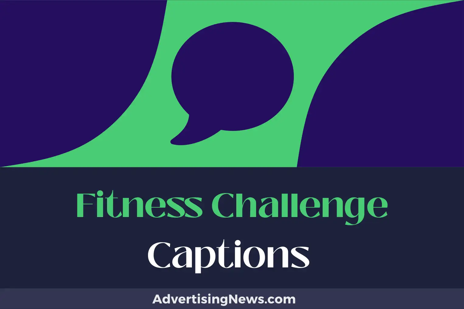 fitness challenge captions
