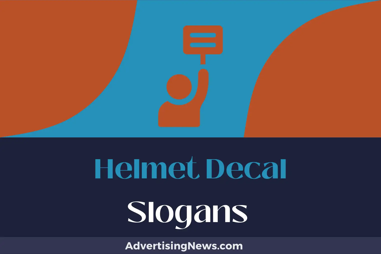 helmet decal slogans