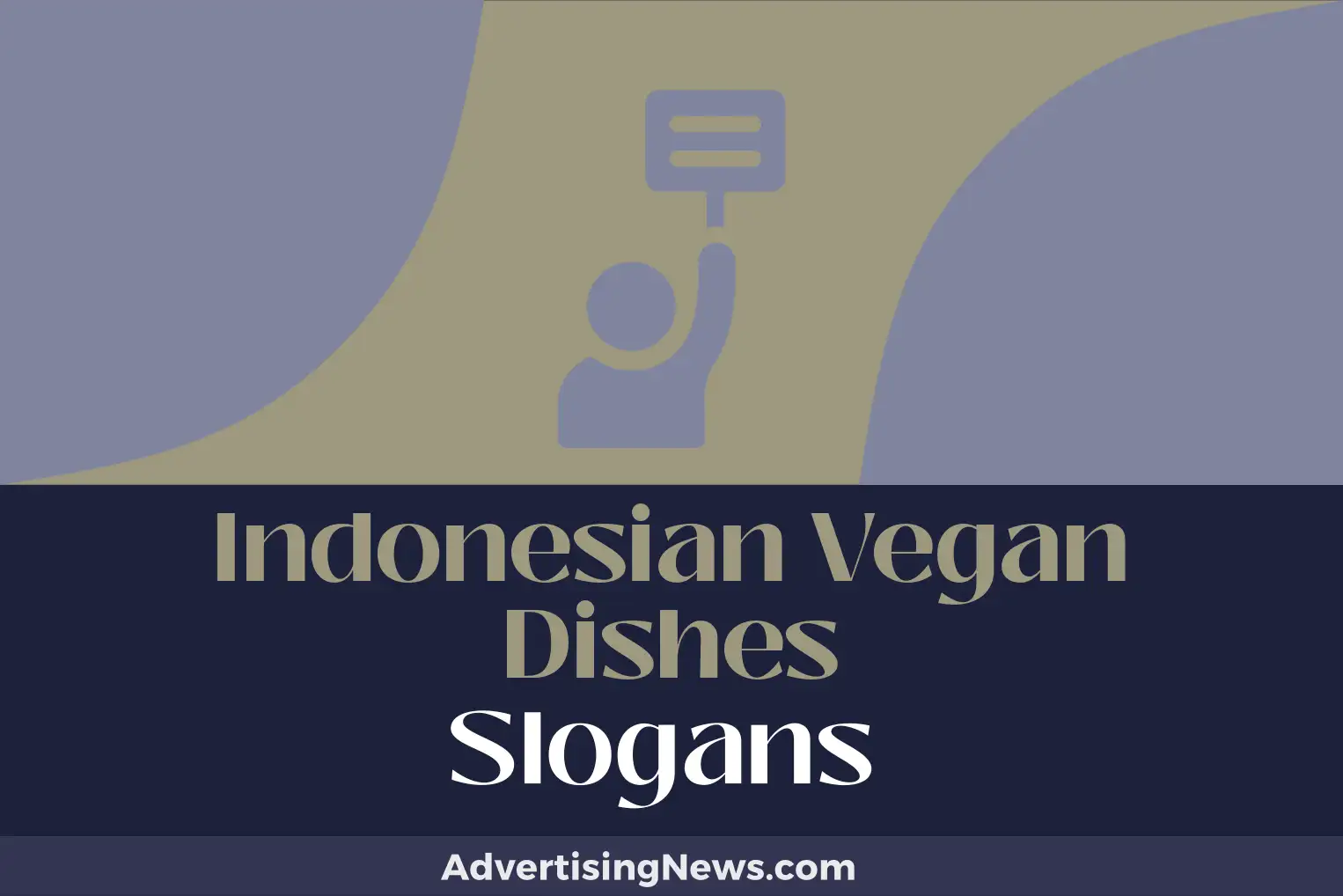 indonesian vegan dishes slogans