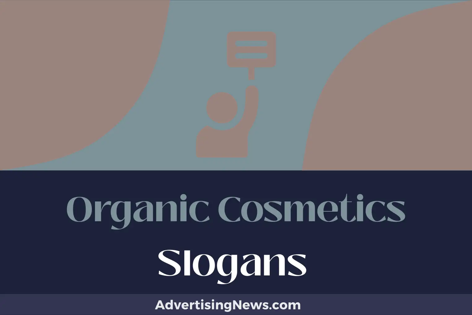 organic cosmetics slogans