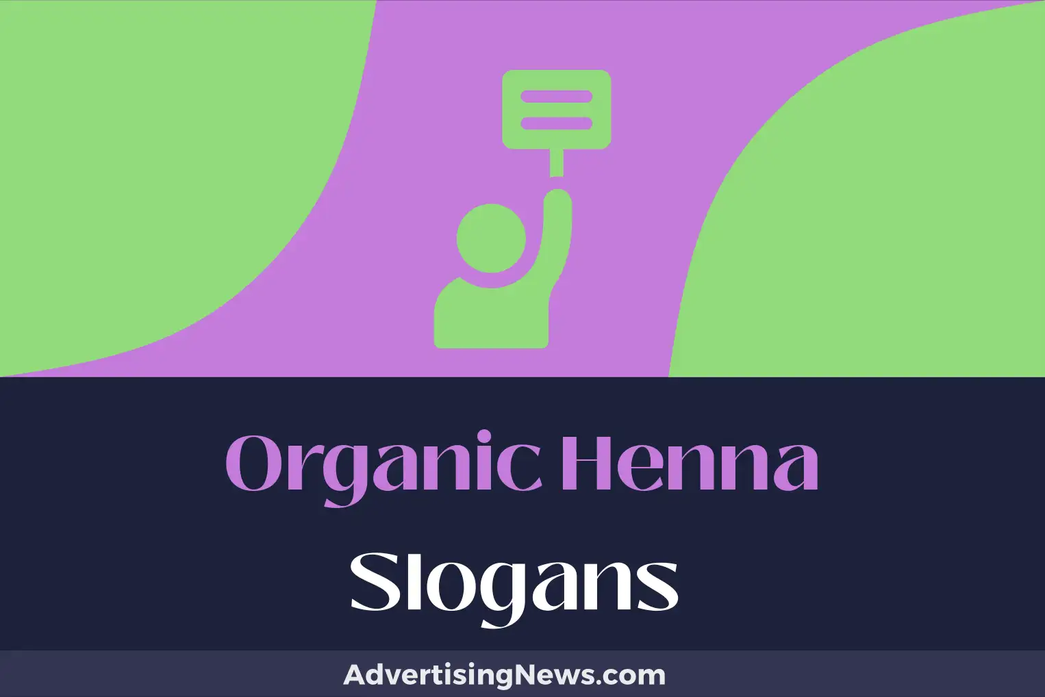 organic henna slogans