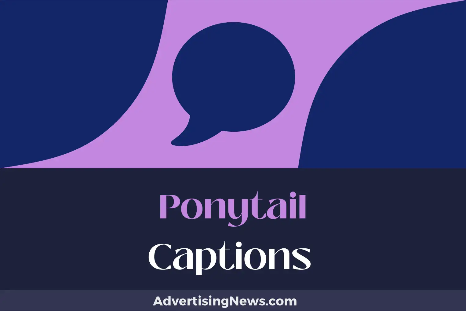 ponytail captions