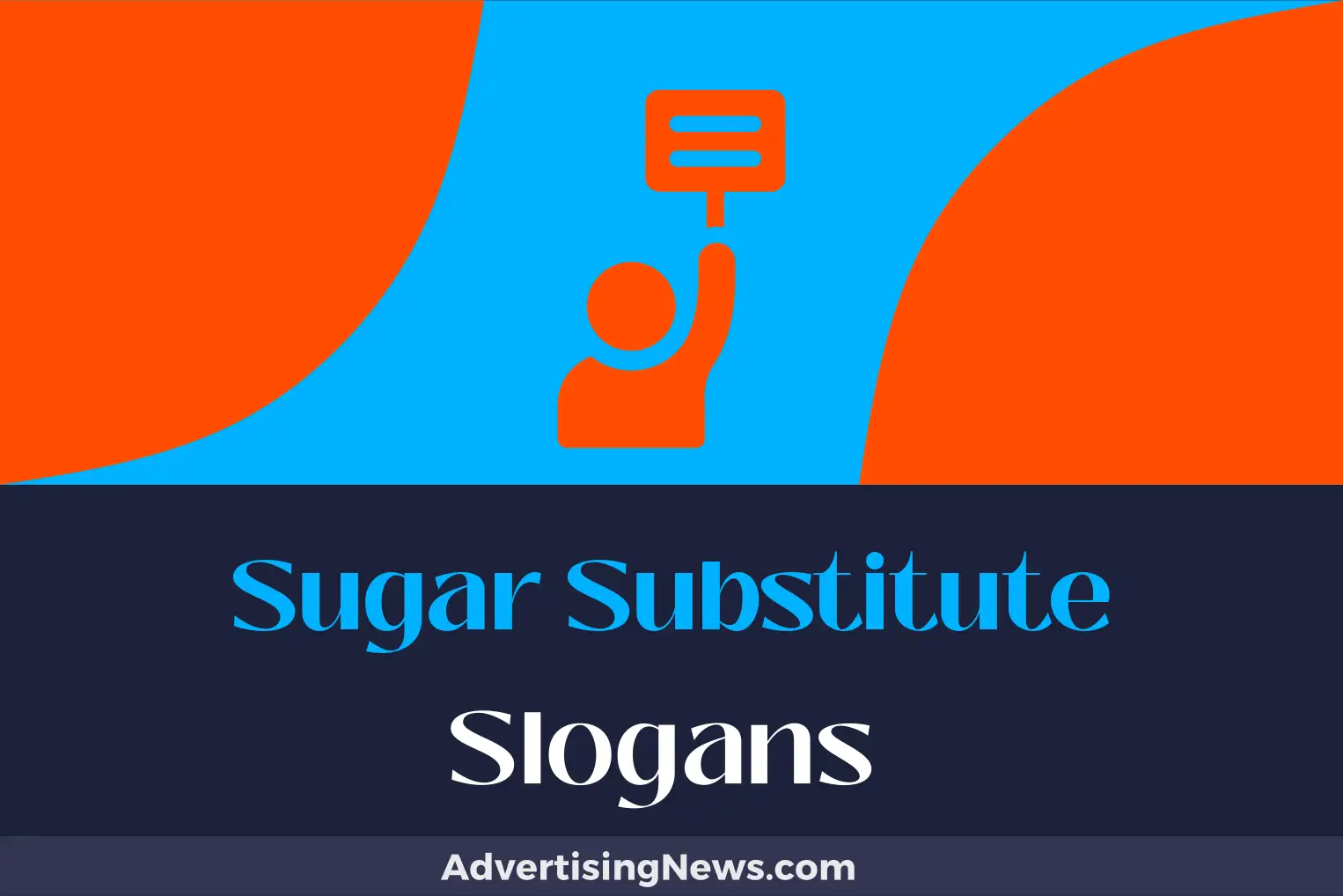 sugar substitute slogans