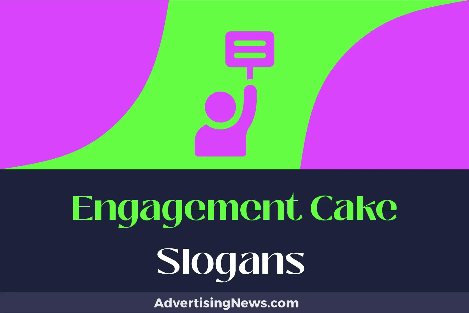 engagement cake slogans