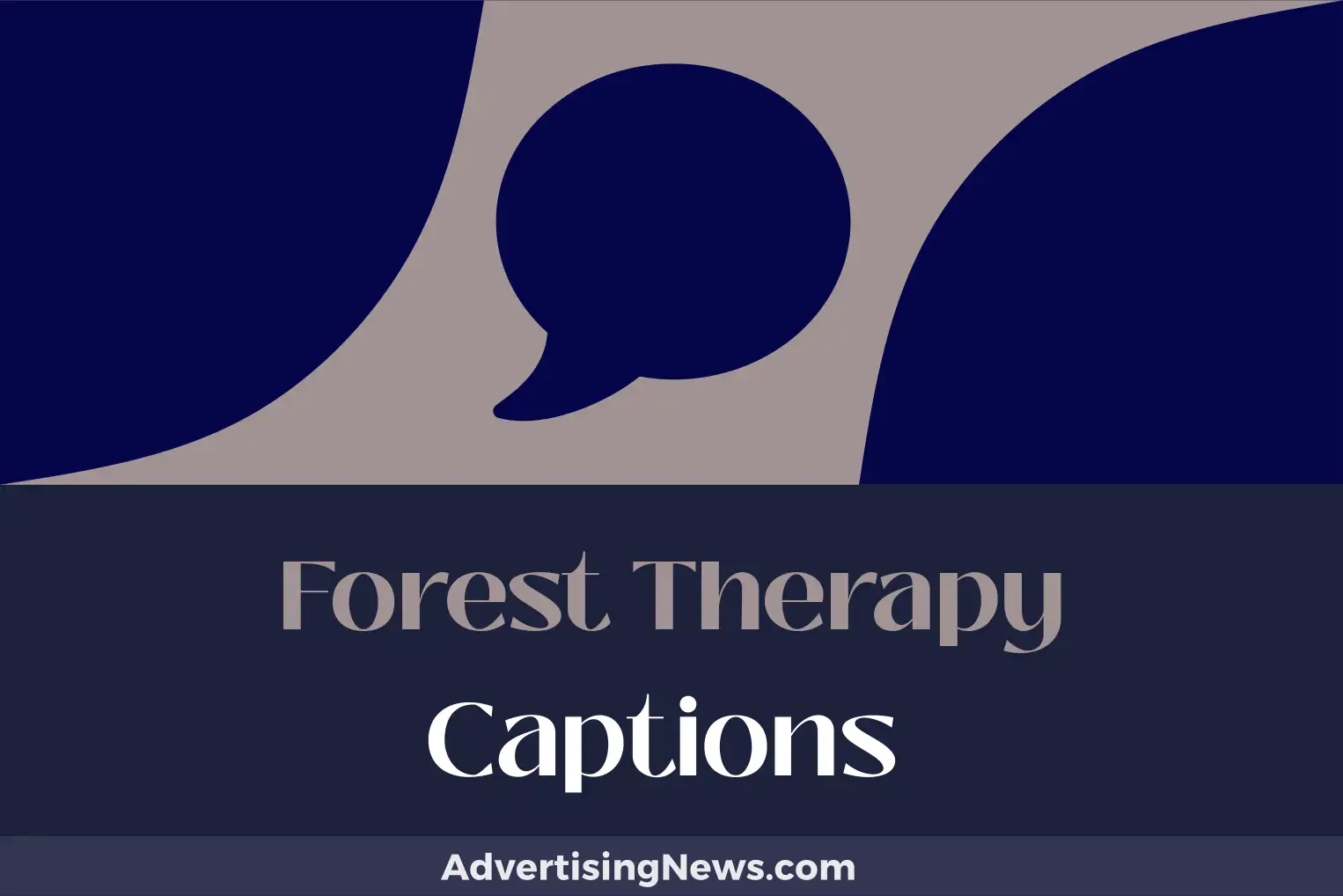 forest therapy captions