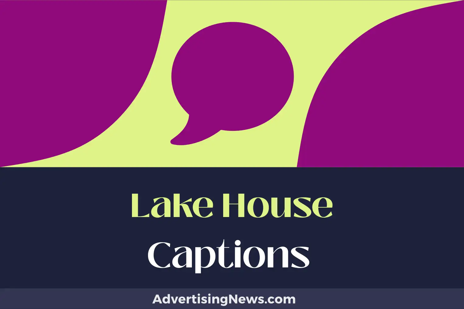 lake house captions