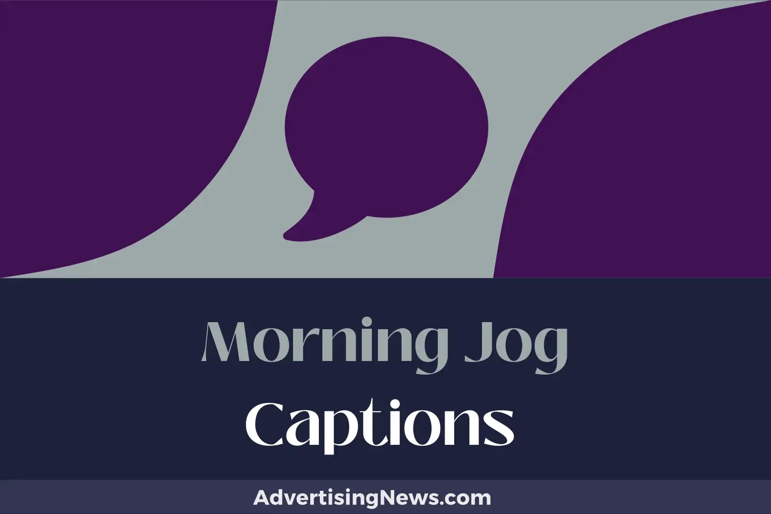 morning jog captions