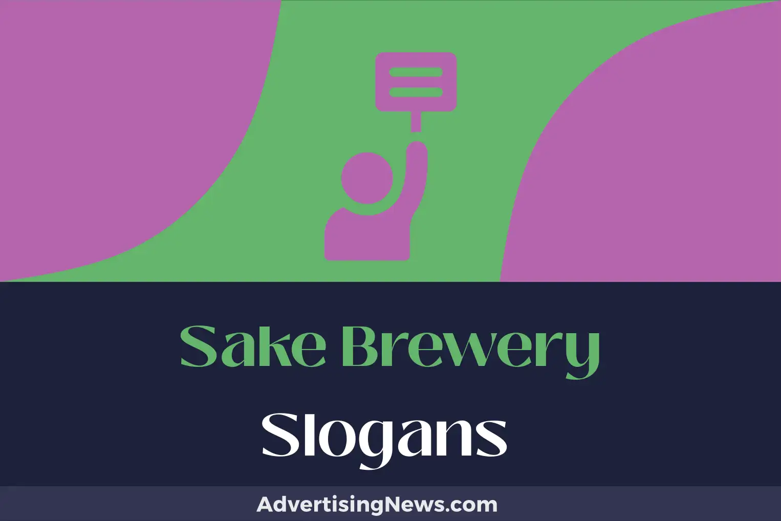 sake brewery slogans