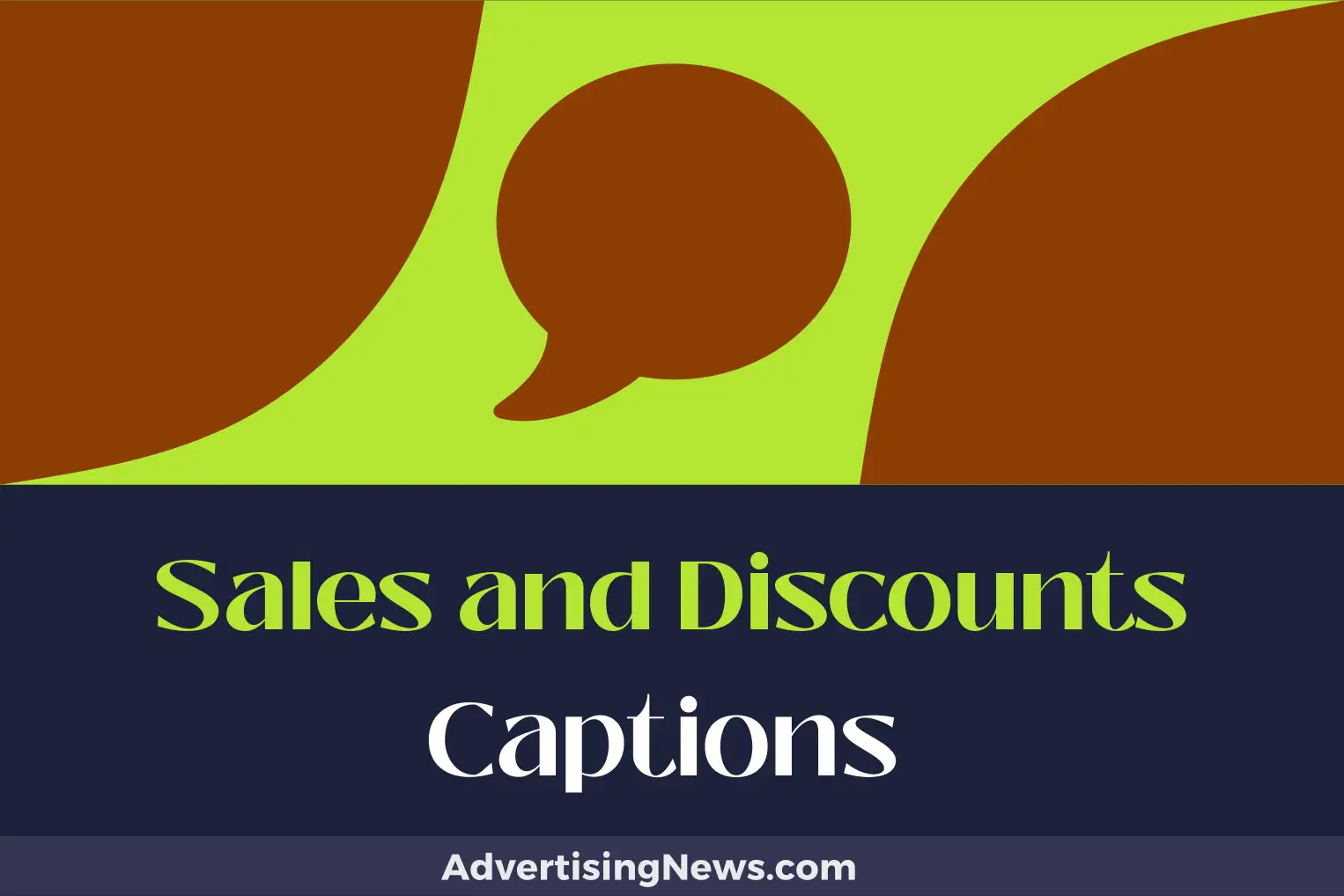sales and discounts captions