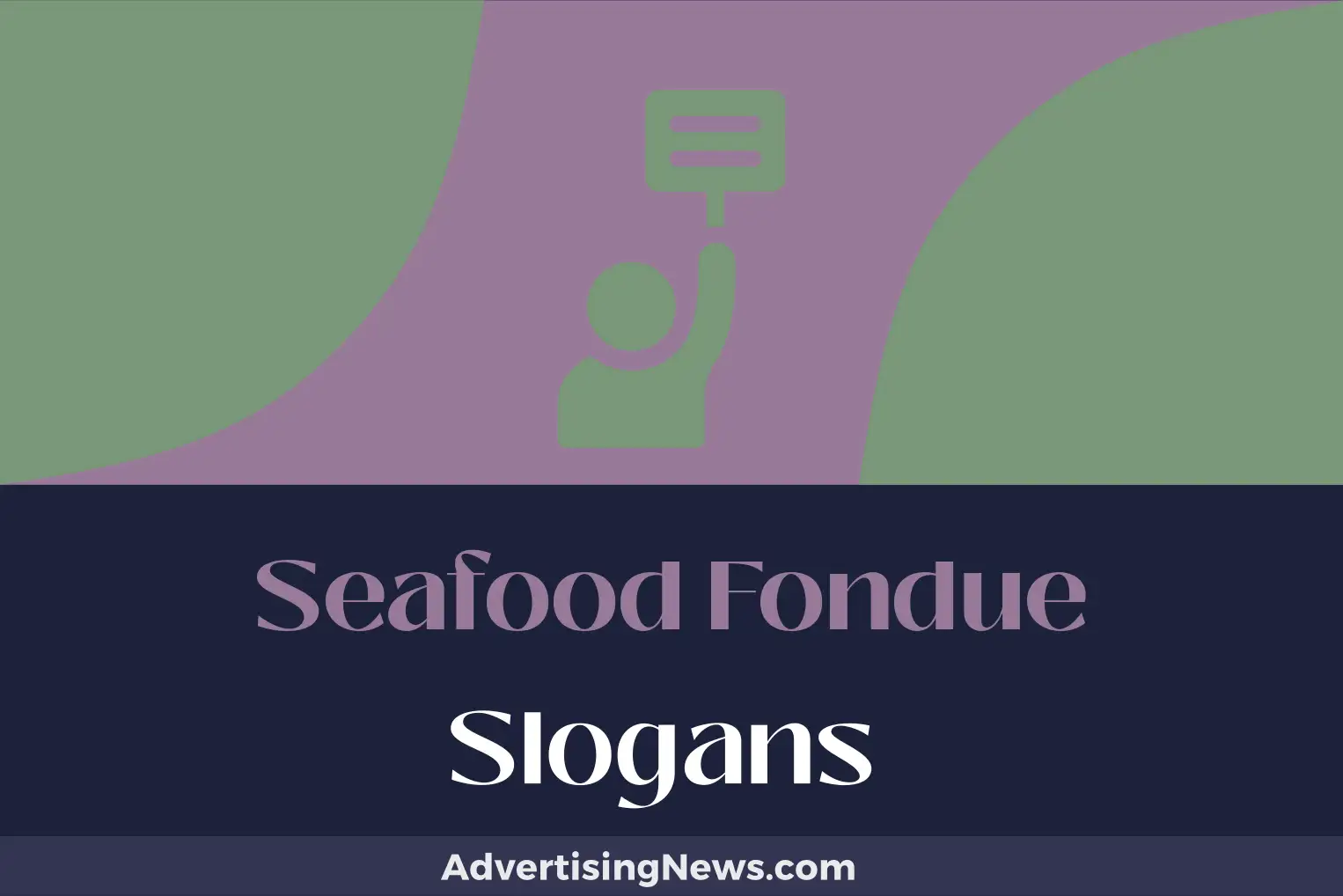 seafood fondue slogans