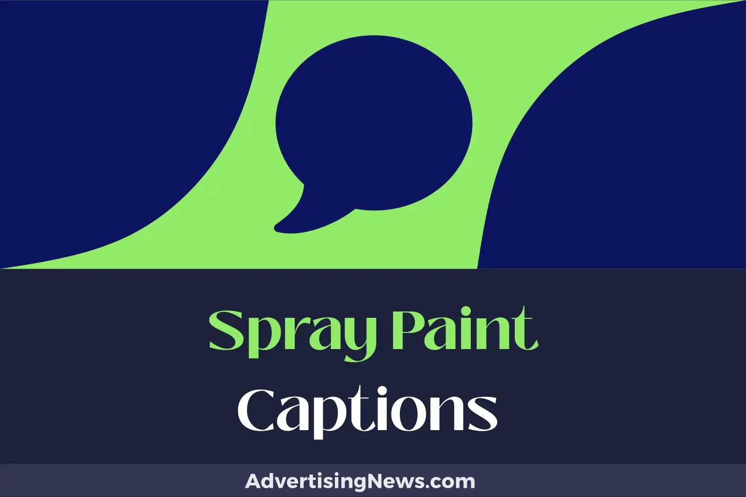 spray paint captions
