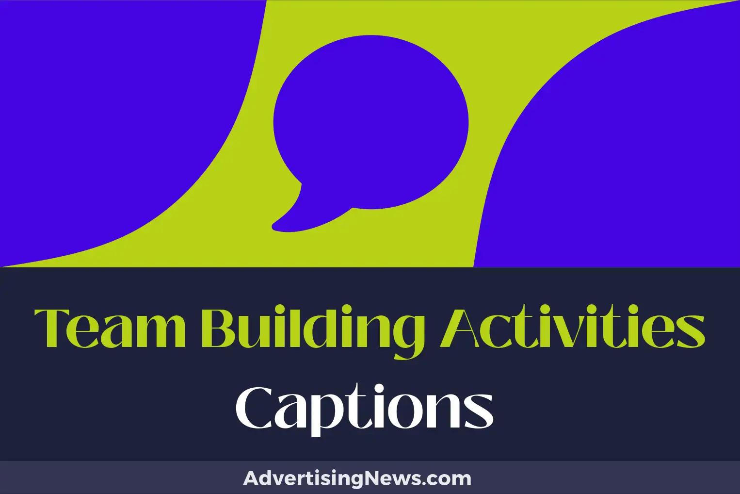 team building activities captions