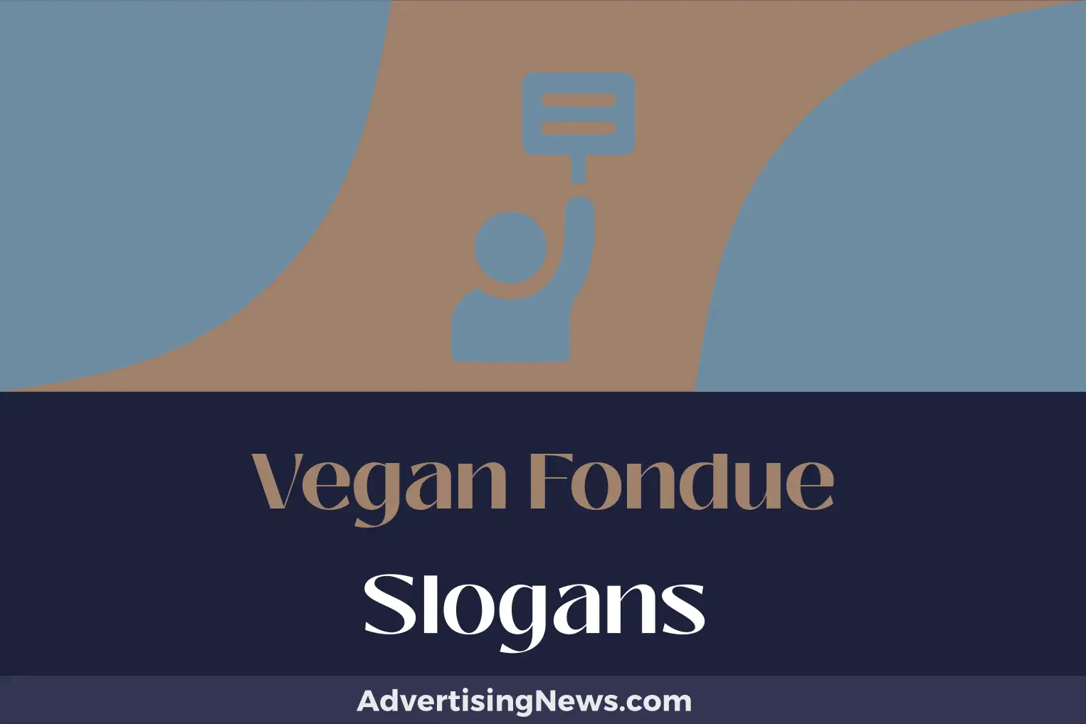 vegan fondue slogans
