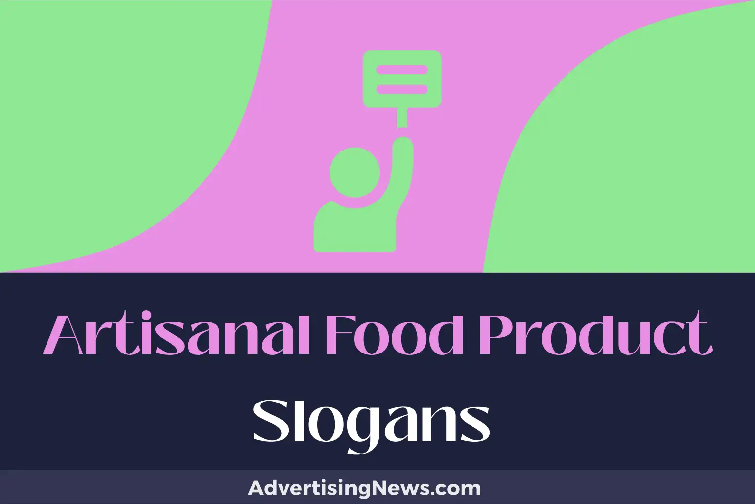 artisanal food product slogans
