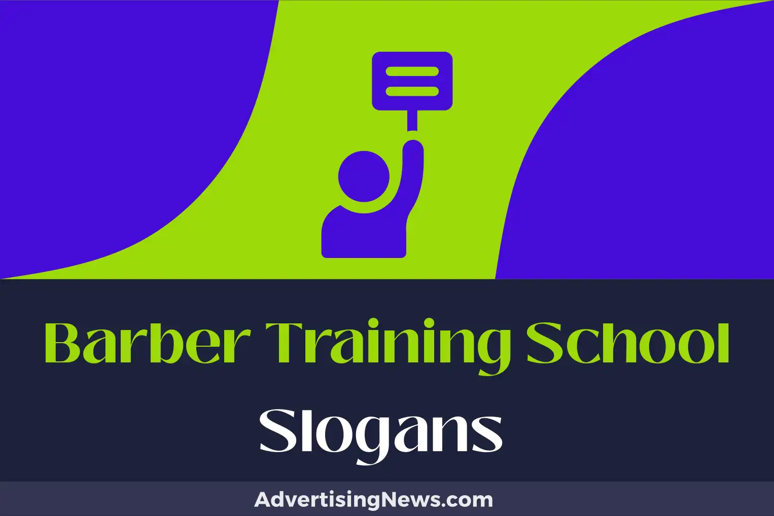 barber training school slogans