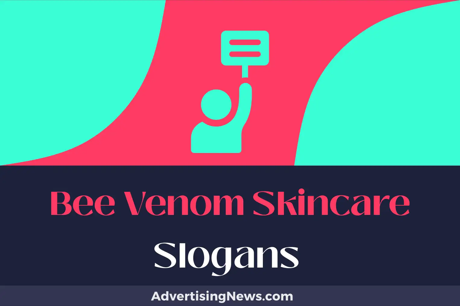 bee venom skincare slogans