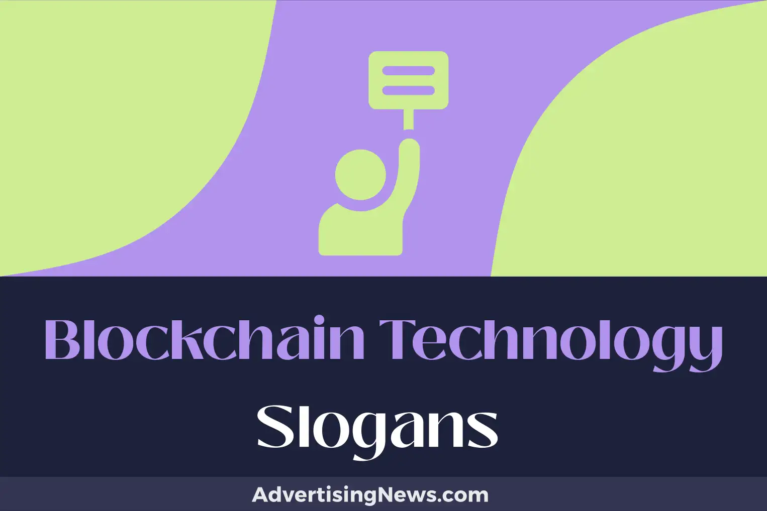 blockchain technology slogans