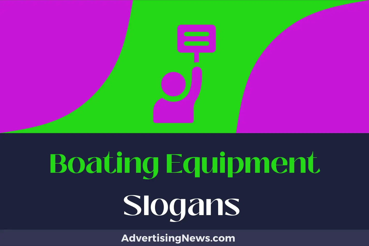 boating equipment slogans
