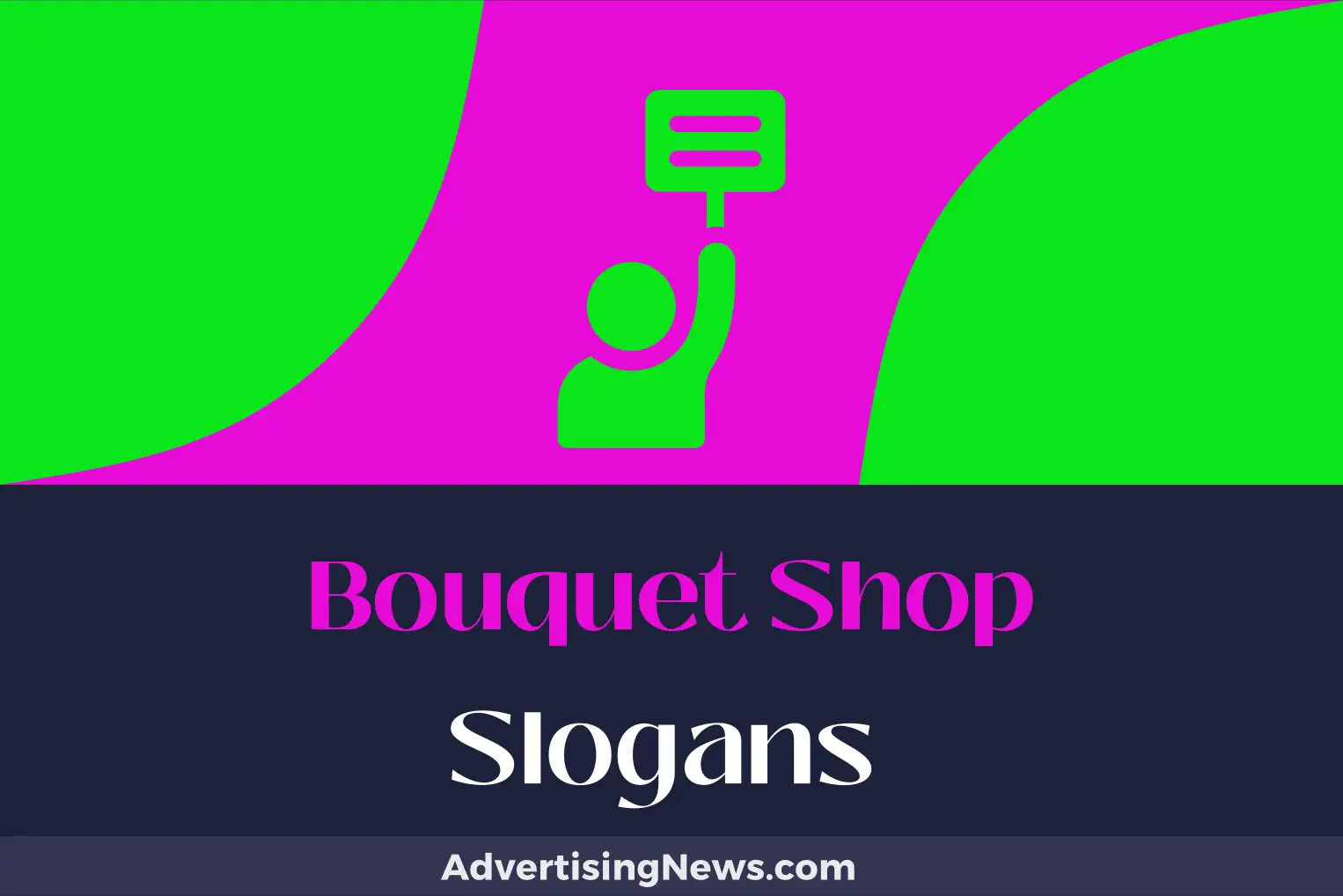 bouquet shop slogans