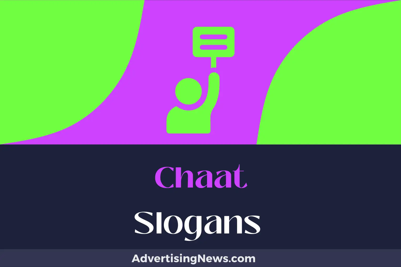 chaat slogans