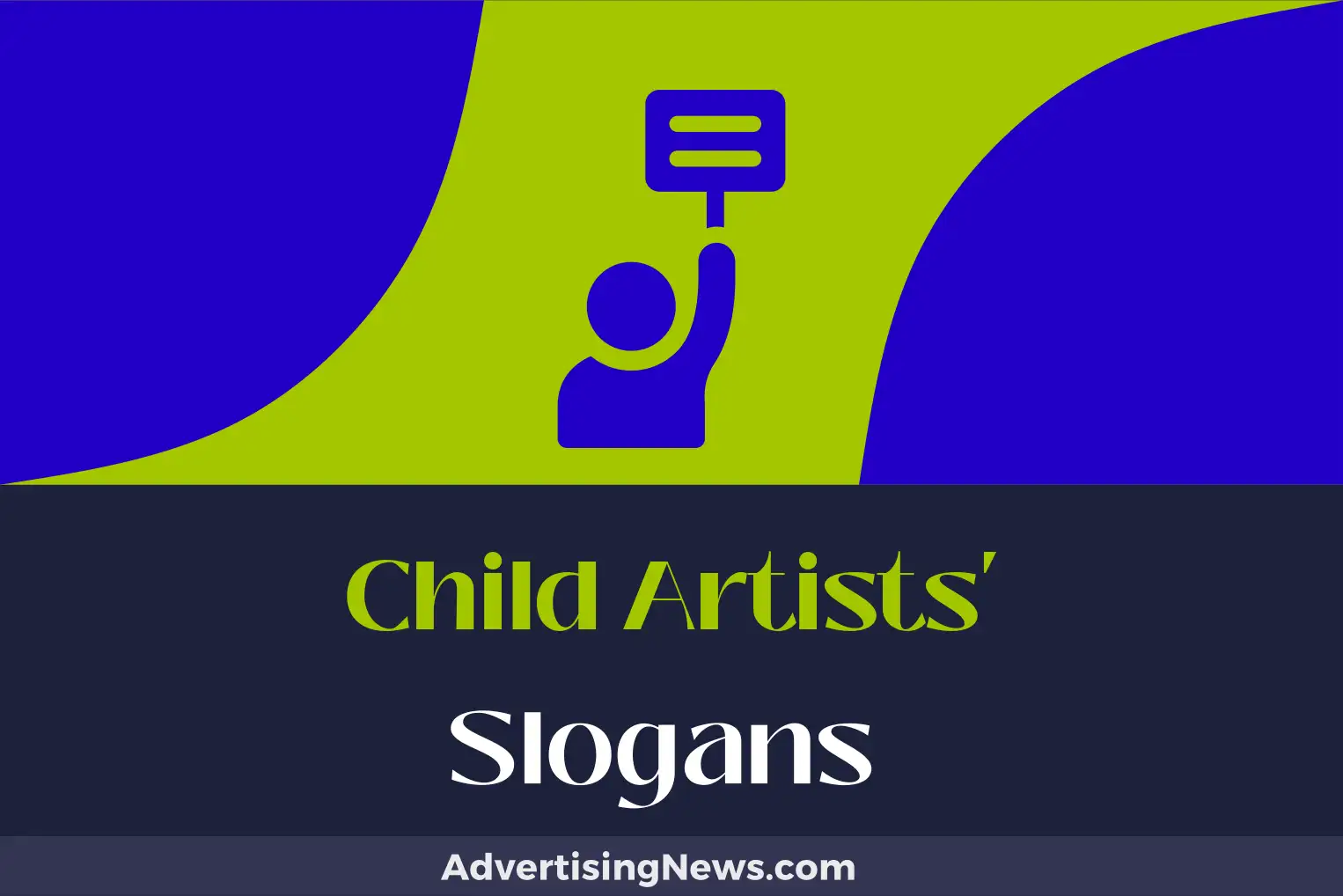child artists' slogans