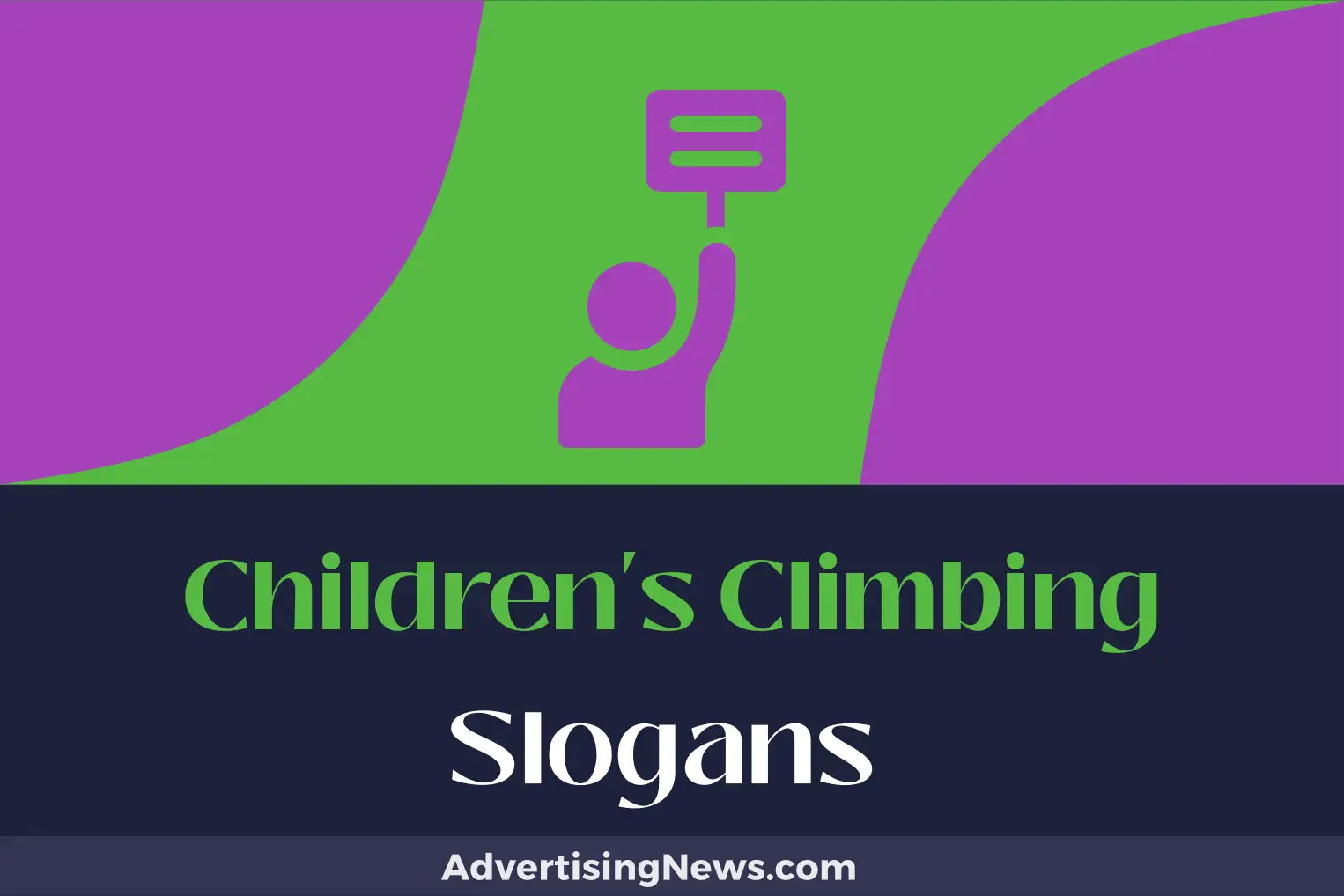 children's climbing slogans