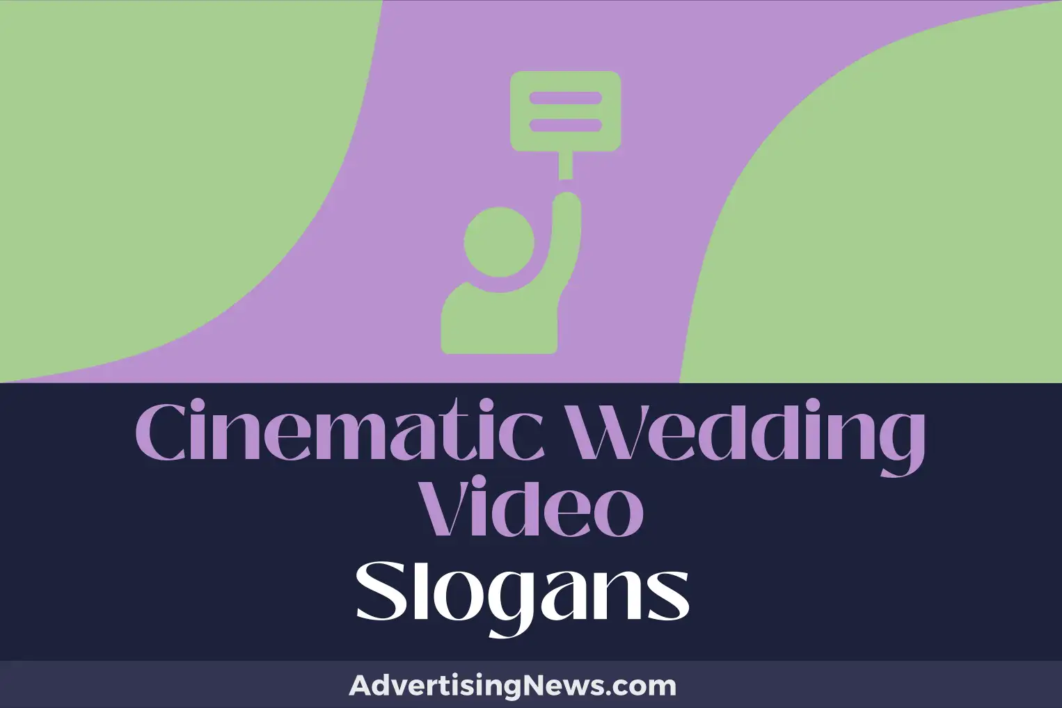 cinematic wedding video slogans