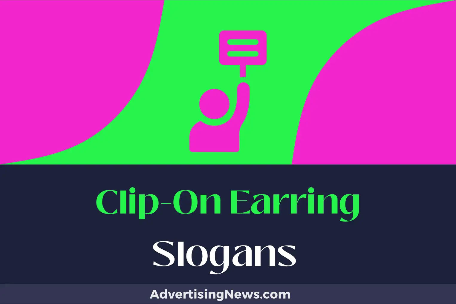 clip-on earring slogans