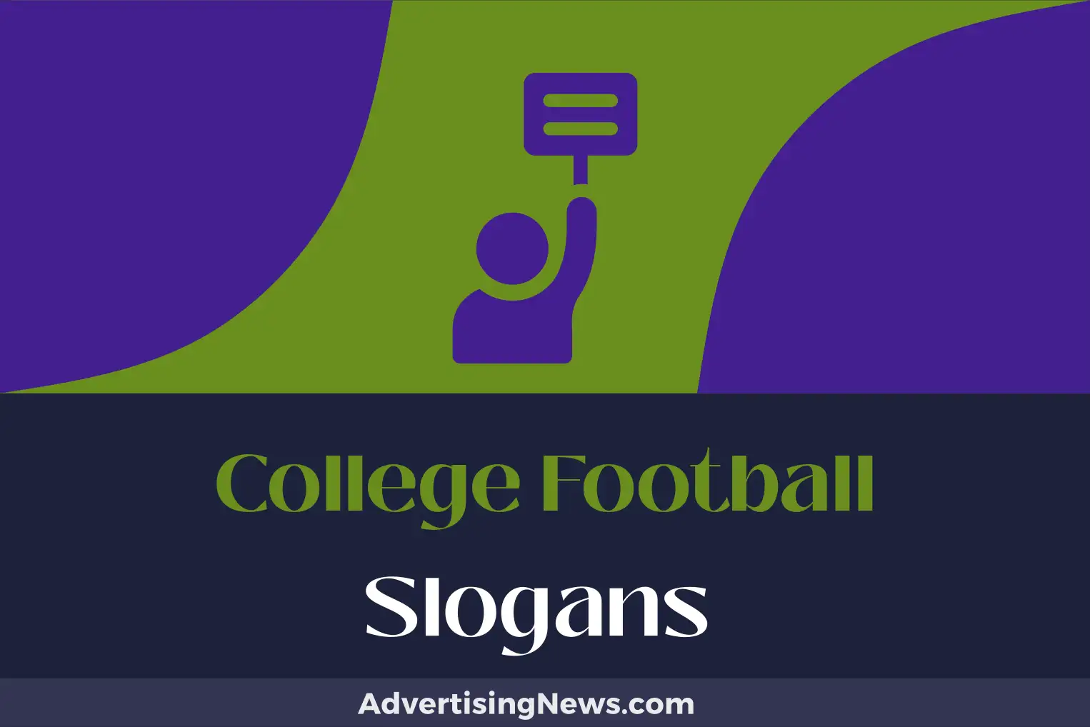 college football slogans