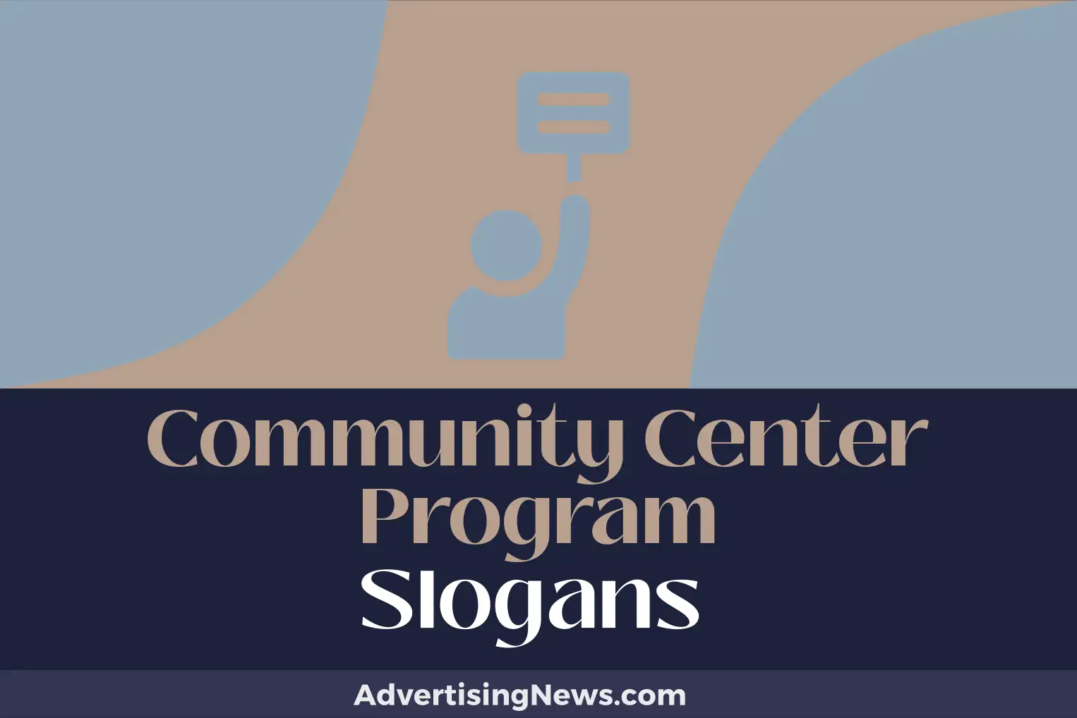 community center program slogans