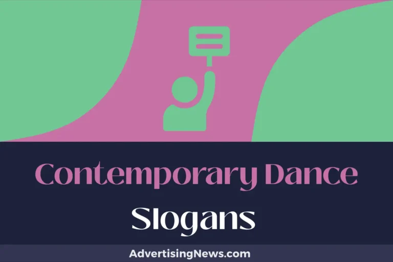 contemporary dance slogans