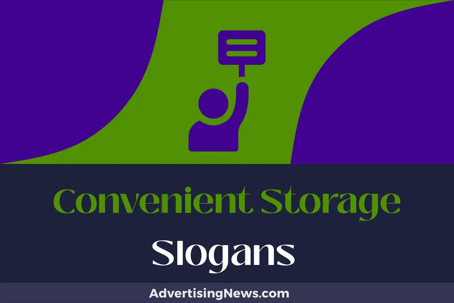 convenient storage slogans