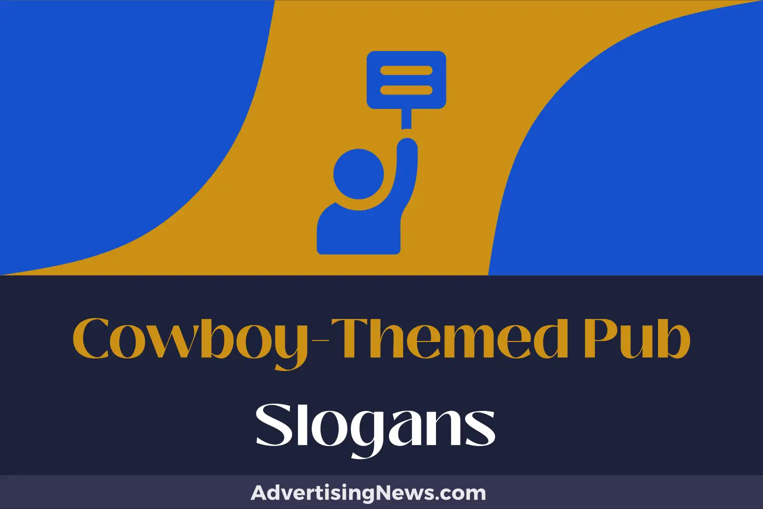 cowboy-themed pub slogans